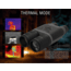 ATN Binox-4T 384-1.25-5x Thermal Binocular, Black / Grey, TIBNBX4381L