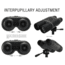 ATN Binox-THD 384-4.5-18x Thermal Binocular, Black / Grey, TIBNBX4384L