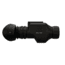 ATN ODIN LT 640, 2-8x25mm Compact Thermal Viewer Sensor, Multiple Patterns &amp; Color Options Reticle, Black, TIMNODN625X