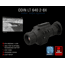 ATN ODIN LT 640, 2-8x25mm Compact Thermal Viewer Sensor, Multiple Patterns &amp; Color Options Reticle, Black, TIMNODN625X