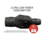 ATN OTS 4T, 4-40x, 640x480, Thermal Viewer w/ Full HD Video rec, WiFi, Smooth zoom, iOS/Android Controlling App, Black, TIMNO4644A