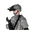 ATN PVS7-3 Gen 3 Night Vision Goggles, USA Gen 3, Auto-Gated/Thin-Filmed, 64-72 lp/mm, NVGOPVS730