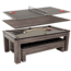 Atomic Hampton 3-In-1 Combo Game Table Billiards, Ping Pong, Dining, Grey wood grain, G05302W