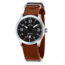 AVI-8 Flyboy Watch Automatic Japan 3 Hands with Date, Black/Tan AV-4021-01