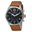AVI-8 Hawker Harrier II Watch Japan Quartz Chronograph with Date, Black/Brown, AV-4031-02