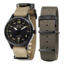 AVI-8 Hawker Hurricane Limited Edition Battle of Britain Watch Set Automatic Japan 3 Hands with Date, Black/Beige, AV-4046-03