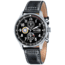 AVI-8 Hawker Hurricane Watch Quartz Japan Chronograph with Date, Black/Black AV-4011-02