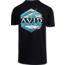 AVID Sportswear Cow Town T-Shirt - Mens, Black, Extra Large, MT12402BLKXL