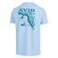 AVID Sportswear Florida Locals T-Shirt - Mens, Heather Blue, Large, MT12416HBULG
