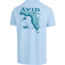 AVID Sportswear Florida Locals T-Shirt - Mens, Heather Sky, Large, MT12416HSKLG