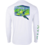 AVID Sportswear Mahi Hook Avidry Long Sleeve Shirt - Mens, White, 3XL, MK12420WHT3X