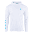 AVID Sportswear Youth Tradewinds Kinetic Avidry Long Sleeve Shirt - Boys, White, Extra Large, YK32309WHTXL