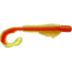 B-Fish-N AuthentX Moxie Curltail Swimbaits, 18, 3in, Chart/Orange Core, 3MR-101