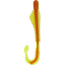 B-Fish-N AuthentX Moxie Curltail Swimbaits, 10, 4in, Chartreuse/Orange Core, 4MR-101