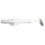 B-Fish-N AuthentX Pulse R Paddle Tail Swimbaits, 8, 2.45in, Great White, 245PR-142