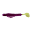 B-Fish-N AuthentX Pulse-R Paddle Tail Swimbait, 3.25in, 8 pk Purple /Chart Tail, 325PR-105