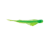 B-Fish-N AuthentX Ribb-Fin Swimbait, 4.25in, 8 pk Chart/Green core, 425RF-102