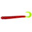 B-Fish-N AuthentX Ringworm Worm, 10, 4in, Catalpa Orange/Chartreuse Tail, RW-108
