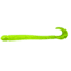 B-Fish-N AuthentX Ringworm Worm, 10, 4in, Chartreuse-Silver Flake/White Core, RW-104