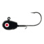 B-Fish-N H20 Precision Jigs, Glowss Black, 1/8oz, 6 per Pack, H20-002-008-5