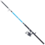 B&amp;M Silver Cat Combo 7' 2 pc Fiberglass Spinning Rod Nulon cord grip, 400 sz reel 3bb pre spooled w/ 16lb test Med Action, SCAT70S-2-400