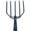 B'n'M Spear 5-Tine Skin Pack, 12in, 9PK