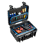 B&amp;W International Jet 3000 Outdoor Tool Case With Loop Tool Board, Black, Medium 117.16/L