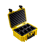 B&amp;W International Type 3000 Yellow Outdoor Case With RPD Insert, Yellow, Medium 3000/Y/RPD