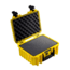 B&amp;W International Type 3000 Yellow Outdoor Case With Si Foam, Yellow, Medium 3000/Y/SI