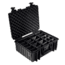 B&amp;W International Type 6000 Black Outdoor Case With RPD Insert, Black, Medium 6000/B/RPD