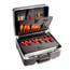 B&amp;W International GO wheeled tool case with pocket boards, Black, 120.04/P