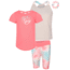 Body Glove Girls Three-Piece Tie-Dye Foil Heart Set 7-12 - Multi FB4A5906, 8, Multi, 8356BGS31-A-8
