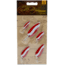 Bad River Red/White Spoons, 5-Pack, BRRWSP