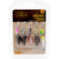 Bad River Trout, Panfish, Stream Bass Spinner Kit, 1/8 oz, Dressed, 5 -Pack, BRTPF18D-5