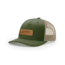 Bakcou Leather Patch Hat, Army Olive, 9507762918419