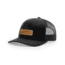 Bakcou Leather Patch Hat, Black, 9506835529347