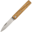 Baladeo Papagayo Olive Wood Folder Folding Knife,2.875in,420 Steel,Olive Wood Handle BALECO331