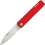 Baladeo Papagayo Red Folder Folding Knife,2.875in,420 Steel,Red,TPE Plastic Handle BALECO351
