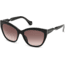 Balenciaga BA0052 Sunglasses - Shiny Black Frame Color, Gradient Or Mirror Violet Lens Color