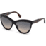 Balenciaga BA0090 Sunglasses - Shiny Black Frame Color, Gradient Smoke Lens Color