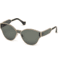 Balenciaga BA0096 Sunglasses - Shiny Rose Gold Frame Color, Green Lens Color