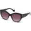Balenciaga BA0103 Sunglasses - Black Frame Color, Gradient Bordeaux Lens Color
