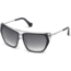 Balenciaga BA0105 Sunglasses - Blue Frame Color, Gradient Smoke Lens Color