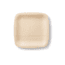 Bambu All Occasion Veneerware Bamboo Compostable Plates. 7in Square. Package of 8, Natural, 7in, 062800