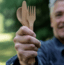 Bambu Bamboo Knife, Fork Spoon Set, Natural, Natural, 7 1/4in, 054600