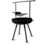 Barebones Cowboy Fire Pit Grill - 30in w/ Adjustable Legs, CKW-450
