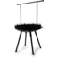 Barebones Cowboy Fire Pit Grill - 30in w/ Adjustable Legs, CKW-450
