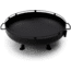Barebones Cowboy Fire Pit Grill - 30in w/ Adjustable Legs, CKW-450