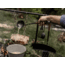 Barebones Cowboy Grill Ladle, Stainless Steel, Natural Walnut, CKW-464
