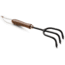 Barebones Cultivator Hand Tool, Wooden Handle, Heat-Treated Stainless Steel Blade, GDN-090